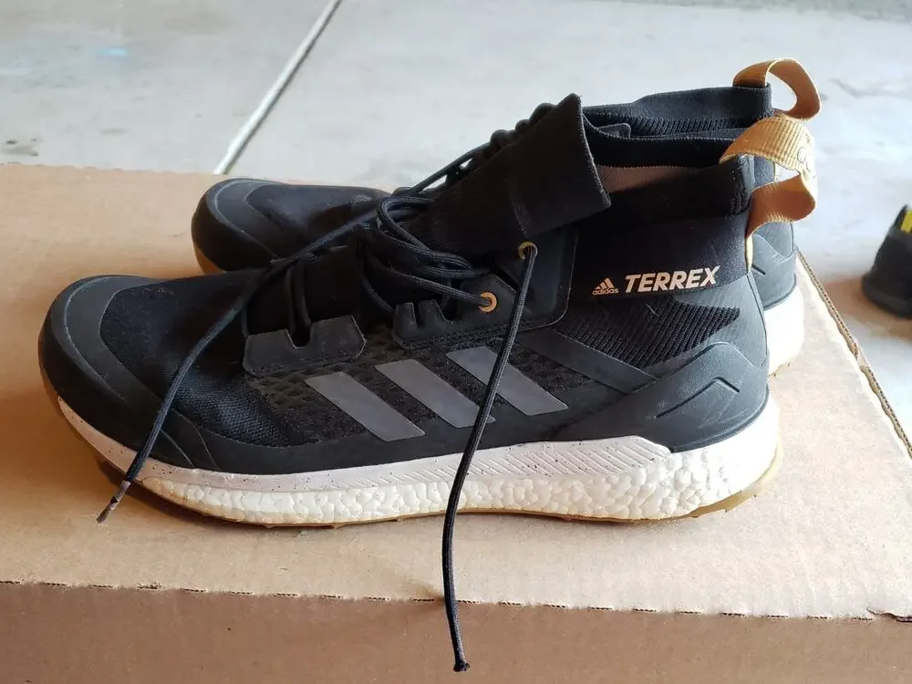 Adidas Terrex Free Hiker PrimeBlue Shoes Size 15 Mens Brown Hiking Trail FY7330